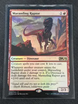 Marauding Raptor Core Set 2020 Foil - Image 1