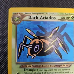 Dark Ariados 17/105 Pokemon TCG Neo Destiny Unlimited Rare Card WOTC NM - Image 3