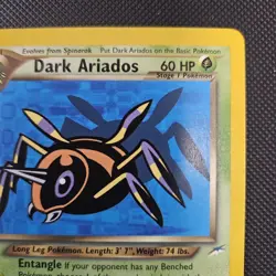 Dark Ariados 17/105 Pokemon TCG Neo Destiny Unlimited Rare Card WOTC NM - Image 4