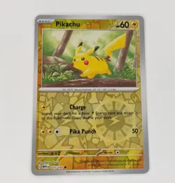 Pikachu 025/165 Reverse Holo - Pokemon Scarlet & Violet 151 English - Image 1