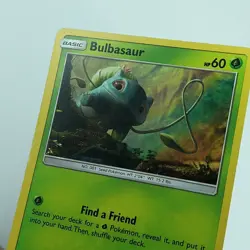 Bulbasaur 1/18 Holo Rare - Pokemon TCG Detective Pikachu Movie - Very Good Cond. - Image 2