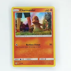 Charmander 4/18 Holo - Pokemon TCG Detective Pikachu Movie - MP Condition - Image 1