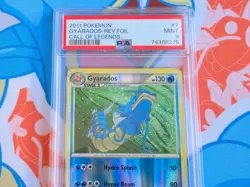 Gyarados - 2011 Pokemon Call of Legends Reverse #7 Mitsuhiro Arita - PSA 9 - Image 2