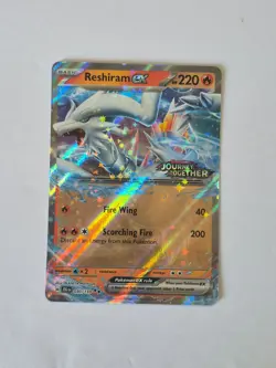 Reshiram ex (Journey Together Stamped) 030/159 Holo Pokemon NM - Image 1