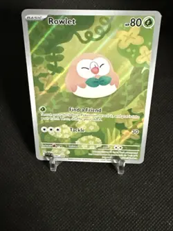 Rowlet 090/088 Holo Illustration Rare Perfect Order Pokemon - Image 4