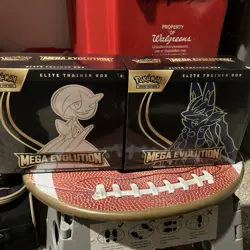 Pokemon TCG Mega Evolution Lucario & Gardevoir ETBs Lot Of 2 free shipping - Image 1