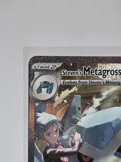 Pokemon Steven's Metagross ex 289/217 Me: Ascended Heroes Holo CLEAN - Image 4