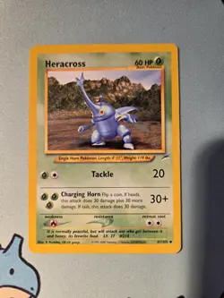 [LP] Heracross - 41/105 Neo Destiny - Pokemon TCG - 2002 - Image 1