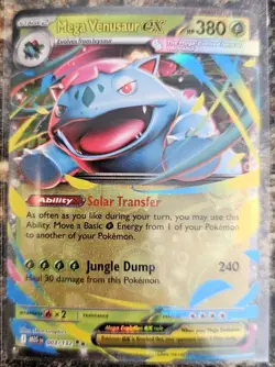 Pokemon 2025 Mega Evolution Mega Venusaur Ex 3 NM or better - Image 1