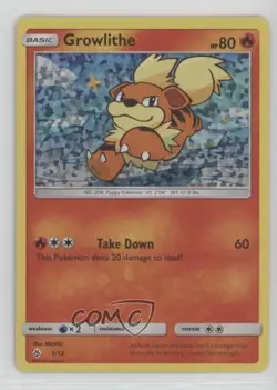 Growlithe Pokemon McDonald's Collection 7 Happy Meal Promo #1 - Image 1