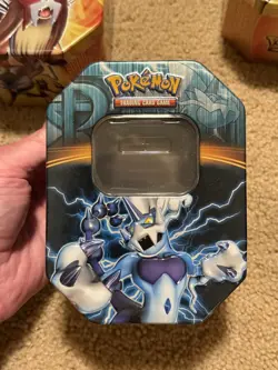6x Pokemon TCG Vintage EMPTY Collector's Tins No Cards Black & White HGSS Era - Image 4