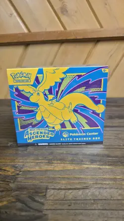 Pokemon Center Exclusive Ascended Heroes Elite Trainer Box ETB Factory Sealed - Image 1