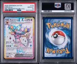 Pokemon TCG Espeon EX Black Star Promo #175 PSA 10 Gem Mint 🔥💎✨ - Image 3