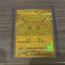 Pokemon Mega Zygarde EX 124/088 Full Art Ultra Rare Perfect Order 310 HP 200 ATK - Image 1