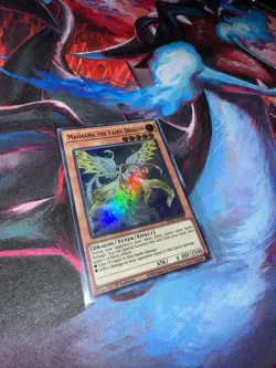 Yu-Gi-Oh! Mahaama the Fairy Dragon MP21-EN218 Ultra Rare 1st Ed NM - Image 1