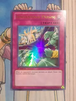 Yugioh Dimensional Prison RYMP-EN084 Ultra Rare 1st Edition VLP - Image 1