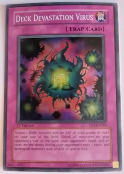 Yugioh! Deck Devastation Virus FET-EN058 Super Rare mp - Image 1