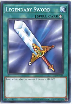 Yugioh - Legendary Sword LOB-EN040 Unlimited - Legend of Blue Eyes White Dragon - Image 1