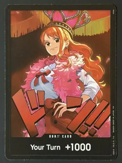 Extra Booster: One Piece Heroines Edition DON!! Card (Nami) Foil - Image 1