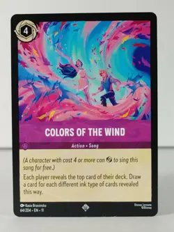 Colors of the Wind - Super Rare - Winterspell #64 - LORCANA -F - Image 1