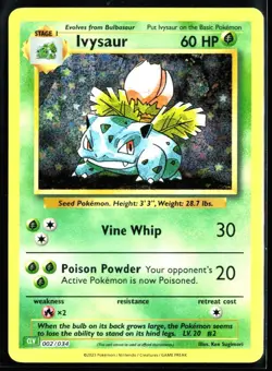 2023 Classic Collection Venusaur Deck Ivysaur #2 Holo Pokemon Card - Image 1