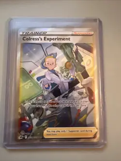 Colress's Experiment GG59 Full Art Ultra Rare Crown Zenith Pokemon Card NM - Image 1