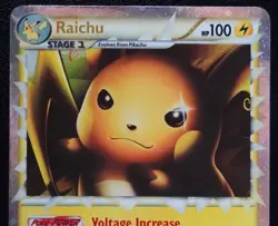 Pokemon Card Raichu Prime 83/90 Undaunted Holo Ultra Rare - Image 3