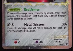Pokemon TCG Scizor Prime 84/90 Undaunted Holo Rare Card - Image 2