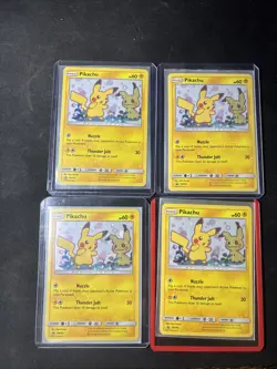 Pokemon TCG Pikachu Team Up Holo Card SM162 Mimikyu - Image 1