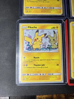 Pokemon TCG Pikachu Team Up Holo Card SM162 Mimikyu - Image 2