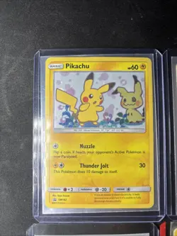 Pokemon TCG Pikachu Team Up Holo Card SM162 Mimikyu - Image 3