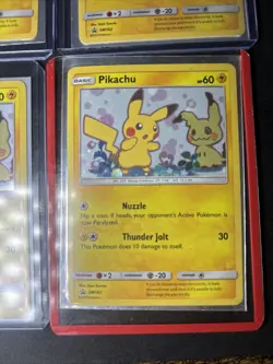 Pokemon TCG Pikachu Team Up Holo Card SM162 Mimikyu - Image 5