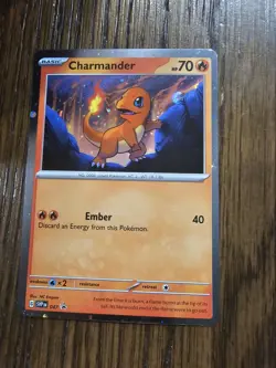 Charmander - 047 (Cosmos Holo) 047 Sv: Scarlet & Violet Promo Cards Holo - Image 1