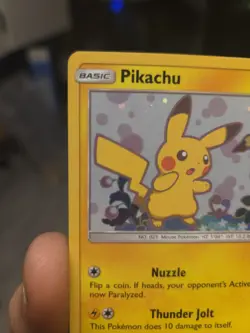 Pikachu SM162 Sun and Moon Black Star Promo Card NM - Image 2