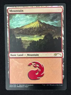 1x MTG Mountain (Rebecca Guay, Foil) - Standard Showdown Promos (SSP) #4 - Image 1