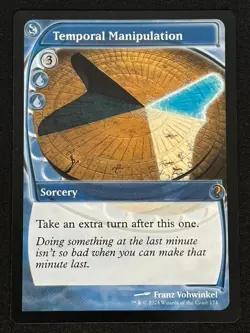 1x MTG Temporal Manipulation (Future Sight) - Mystery Booster 2 (MB2) #174 - Image 1