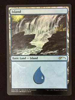 1x MTG Island (Rebecca Guay, Foil) - Standard Showdown Promos (SSP) #2 - Magic - Image 1