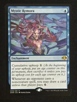 1x MTG Mystic Remora - Dominaria Remastered (DMR) #59 - Magic the Gathering - Image 1