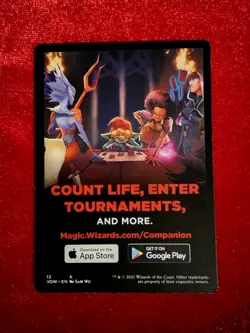 Magic The Gathering - Slug Token Innistrad: Crimson Vow - Unplayed Mint+ - Image 2