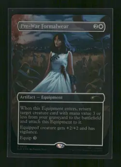 Pre-War Formalwear 2450, FOIL, Secret Lair Drop Series, R MTG - Image 1