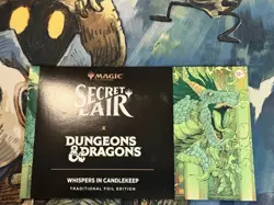MTG Whispers in Candlekeep FOIL - Secret Lair X Dungeons & Dragon - Sealed - Image 2