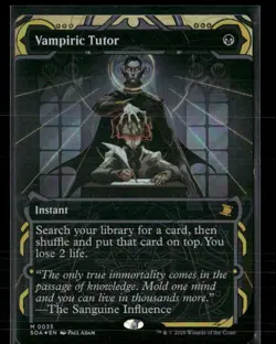 Secrets of Strixhaven: Mystical Archive #35 Vampiric Tutor Foil - Image 1