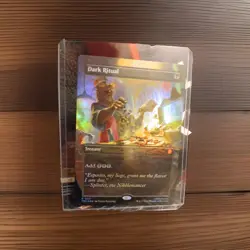 MTG, TMNT: Dark Ritual Boarderless Foil 0131 NM/M - Image 1