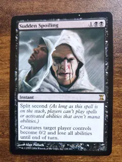 Sudden Spoiling: Time Spiral: Never Played: Magic the Gathering - Image 1