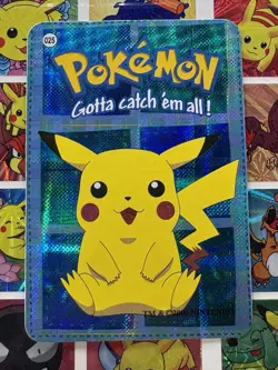 Pokemon 151 Vintage Pocket Monsters Vending HOLO Prism Sticker 2000 Nintendo - Image 2