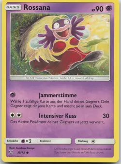 Rossana 38/73 Tomokazu Komiya - Schimmernde Legenden - DE - NM - Pokemon TCG - Image 1