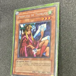 Konami Yu-Gi-Oh! Princess of Tsurugi MRD-086 Metal Raiders 1st Edition Warrior - Image 1