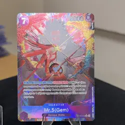 Mr.5 (Gem) OP04-072 Special Foil Full Ar t One Piece English - Image 1