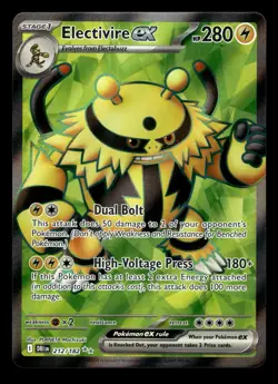 Electivire ex 212/182 Ultra Rare Destined Rivals Pokemon Card - Image 1