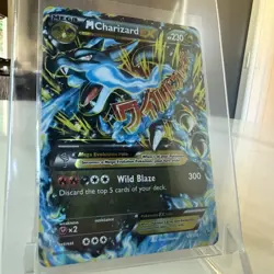 M Charizard EX 69/106 Flashfire Mega Holo Ultra Rare Pokemon TCG Card - Image 3